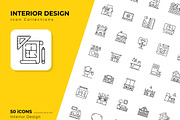 interior Design icons, an Icon by Vector Squad (Thumbnail 1 of 5)