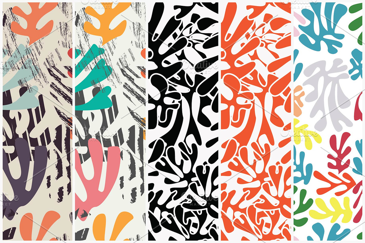 15 Matisse Patterns, a Pattern Graphic by Blue Lela Design