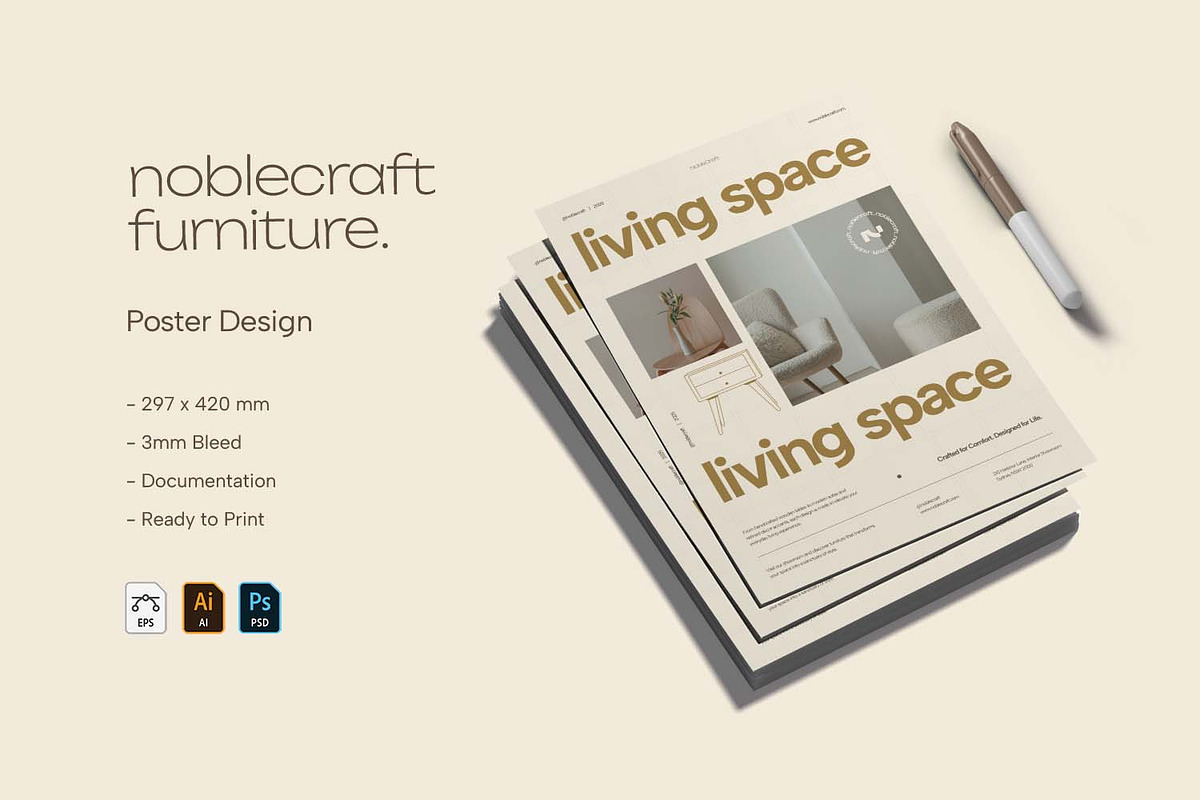 Noblecraft Furniture - Poster preview 3
