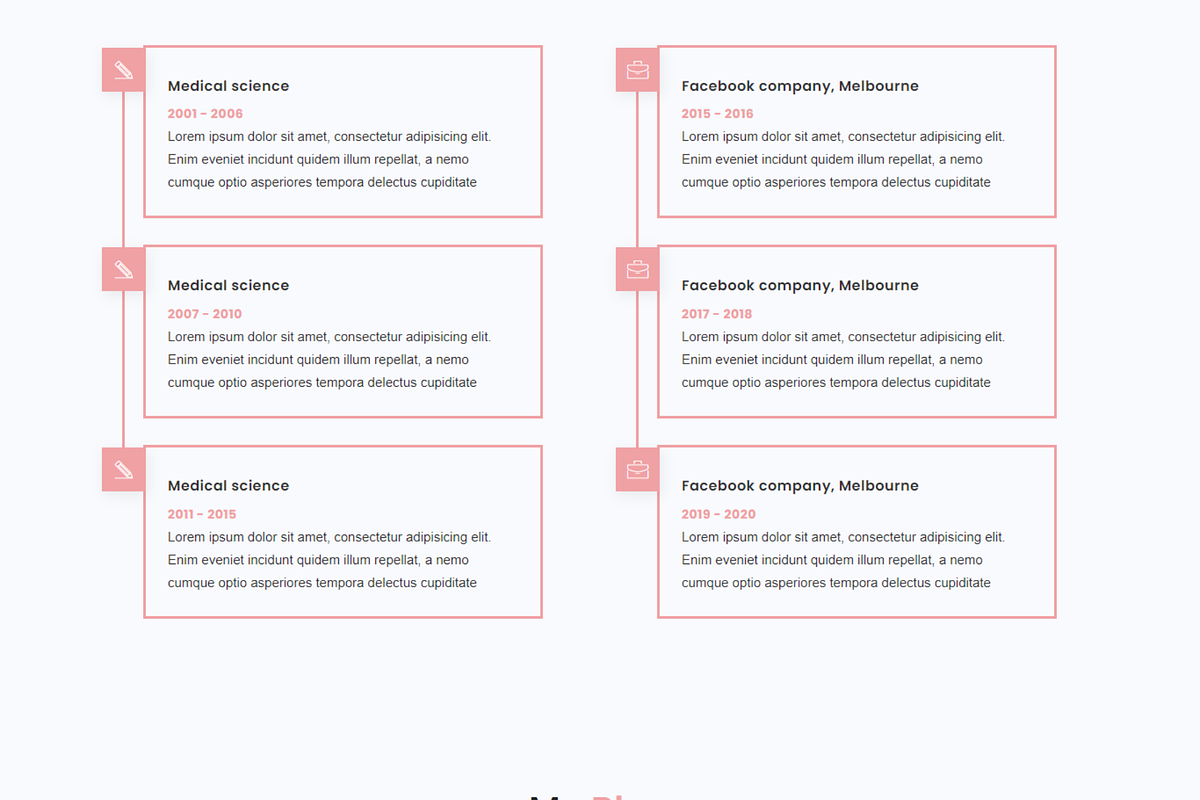 Farhan - Developer Portfolio HTML, a HTML Template by Themeplaza (Photo 5 of 7)