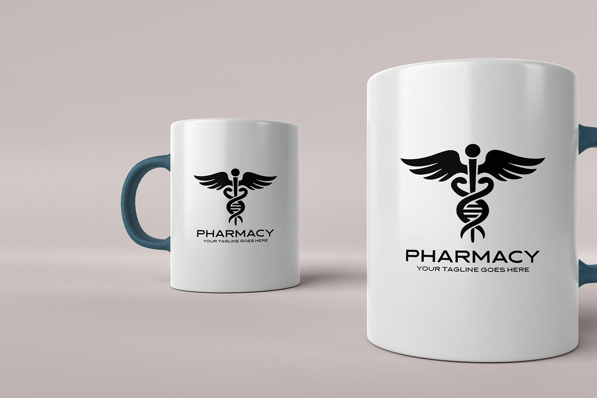Modern Pharmacy Logo Design, a Branding & Logo Template by YUDesignStore (Photo 7 of 9)