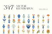 Bloom Garden | Wall Art Creator, an Object Graphic by Leleka.Store (Thumbnail 11 of 17)
