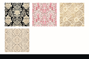 Vintage Lace Digital Paper