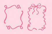 Bows & Frames Hand Drawn Collection, an Object Graphic by Kokoshka (Thumbnail 11 of 13)