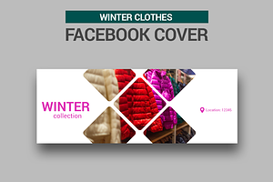 6 Winter Clothes Facebook Covers