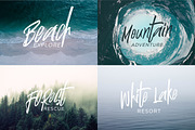 Justin Brush Font, a Script Font by Debut Studio (Thumbnail 4 of 8)