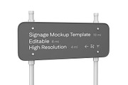 Editable Signage Mockup Template, a Product Mockup by graphypix (Thumbnail 4 of 4)