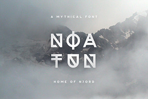 Noatun Typeface, a Font by Tugcu Design Co.