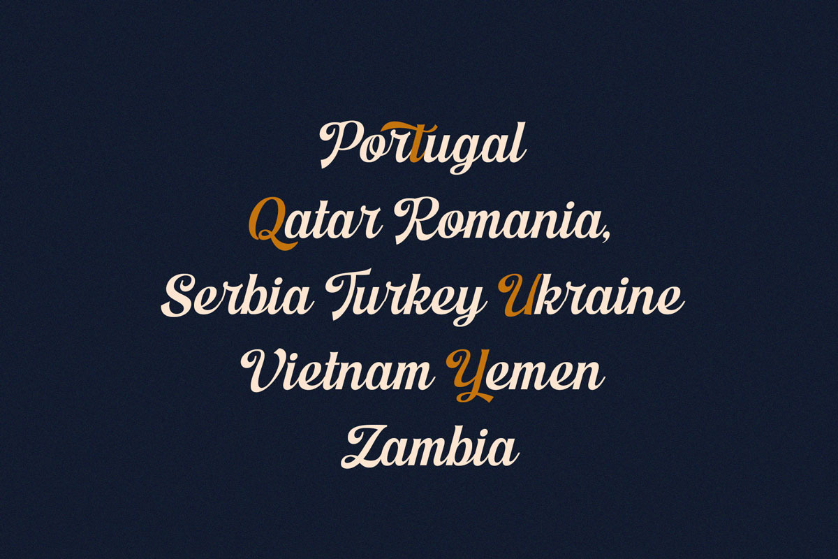Ampher - Modern Vintage Font, a Font by RantautypeStudio (Photo 6 of 11)
