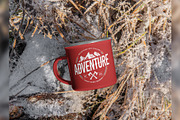 Enamel Mug on Scenes Mock-up, a Cups & Container Mockup by Branda Keeps (Thumbnail 10 of 16)