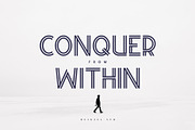 Wander Brave Modern Typeface, a Sans Serif Font by Heinzel Std (Thumbnail 5 of 8)