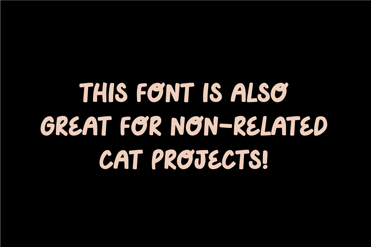 Furry Friend Handwritten Bold Font, a Handwritten Font by Forth and Wild (Photo 5 of 7)