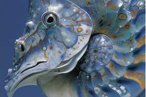 In the blue waters of Palau, an Animal Photo by ZinetroN