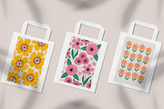 Girls and flowers, a Background Graphic by rosypatterns (Thumbnail 7 of 8)