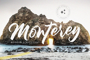 Monterey - Modern Script Font