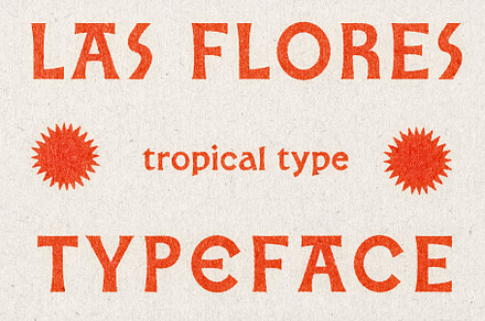 Las Flores - Mexican Font, a Serif Font by Tropical Type