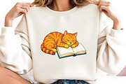 Summer Bookish PNG Bundle, a Seasonal Illustration by Daily.Designs (Thumbnail 2 of 4)