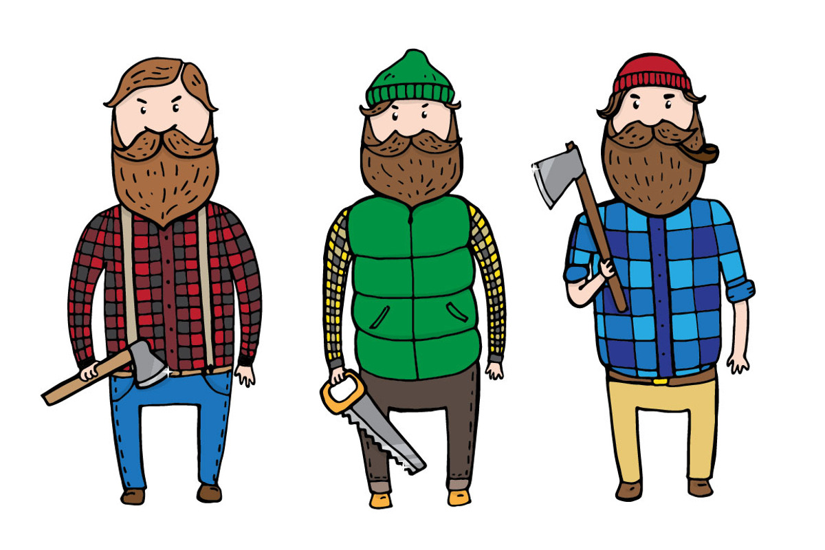 Lumberjack, a Pattern Graphic by merion_merion (Photo 5 of 6)