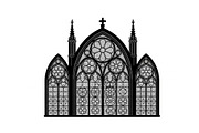 Gothic Church Window Frame Bundle, an Illustration by jahid234 (Thumbnail 30 of 31)