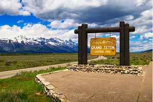 Welcome sign at the entrance to, a Nature Photo by Nick Fox