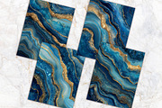 Elegant Deep Blue Agate Scrapbook, a Background Graphic by V Design Creator (Thumbnail 8 of 12)