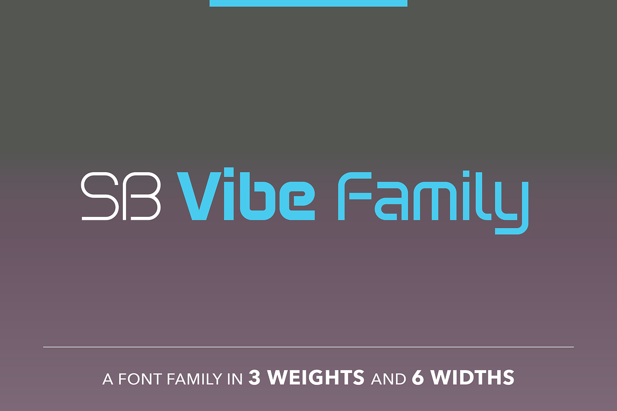 Vibe - Sports font, a Sans Serif Font by SelfBuild Type (Photo 1 of 19)
