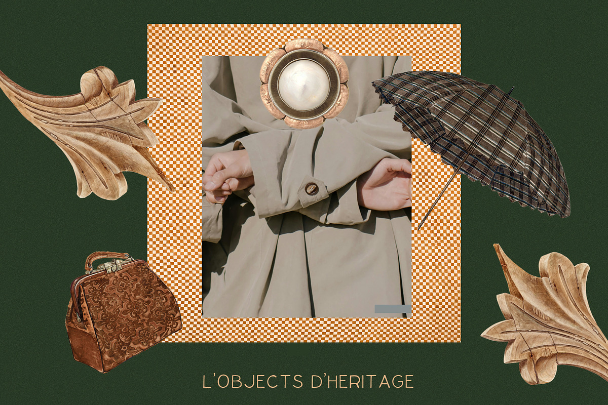 Silverware Mixed Media Collage Pack, an Object Graphic by Laras Wonderland (Photo 11 of 13)