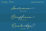 Billstone Signature, a Script Font by din-studio.com (Thumbnail 8 of 10)
