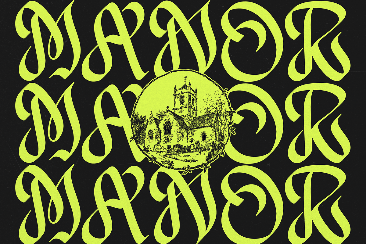 Redagon | Blackletter Typeface, a Blackletter Font by Denustudios (Photo 3 of 12)
