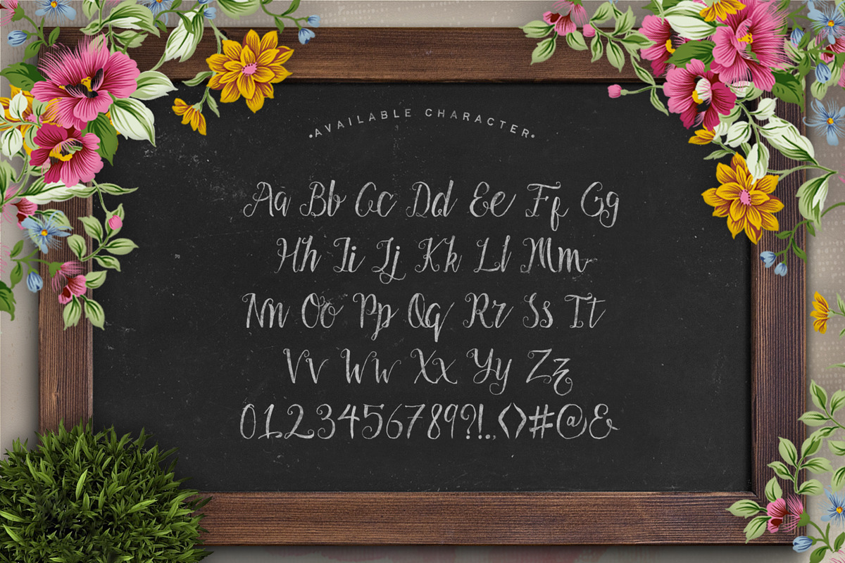 Aldas Typeface & Illustration Pack preview 2