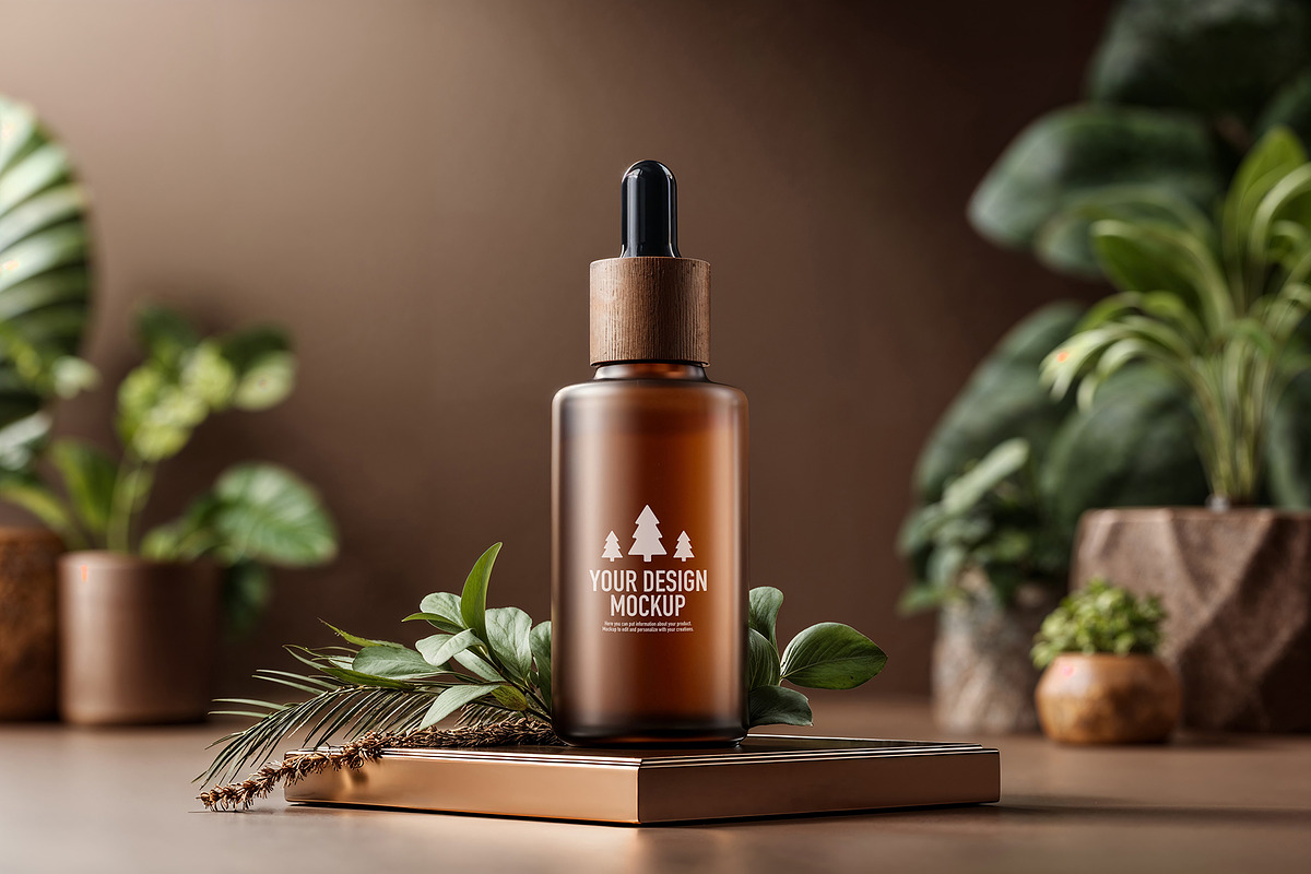Elegant mockup of cosmetic product, a Packaging Mockup by OSORIOartist