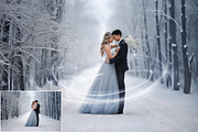 100 Magic Snow Overlays, an Object Graphic by HappyNews (Thumbnail 6 of 6)