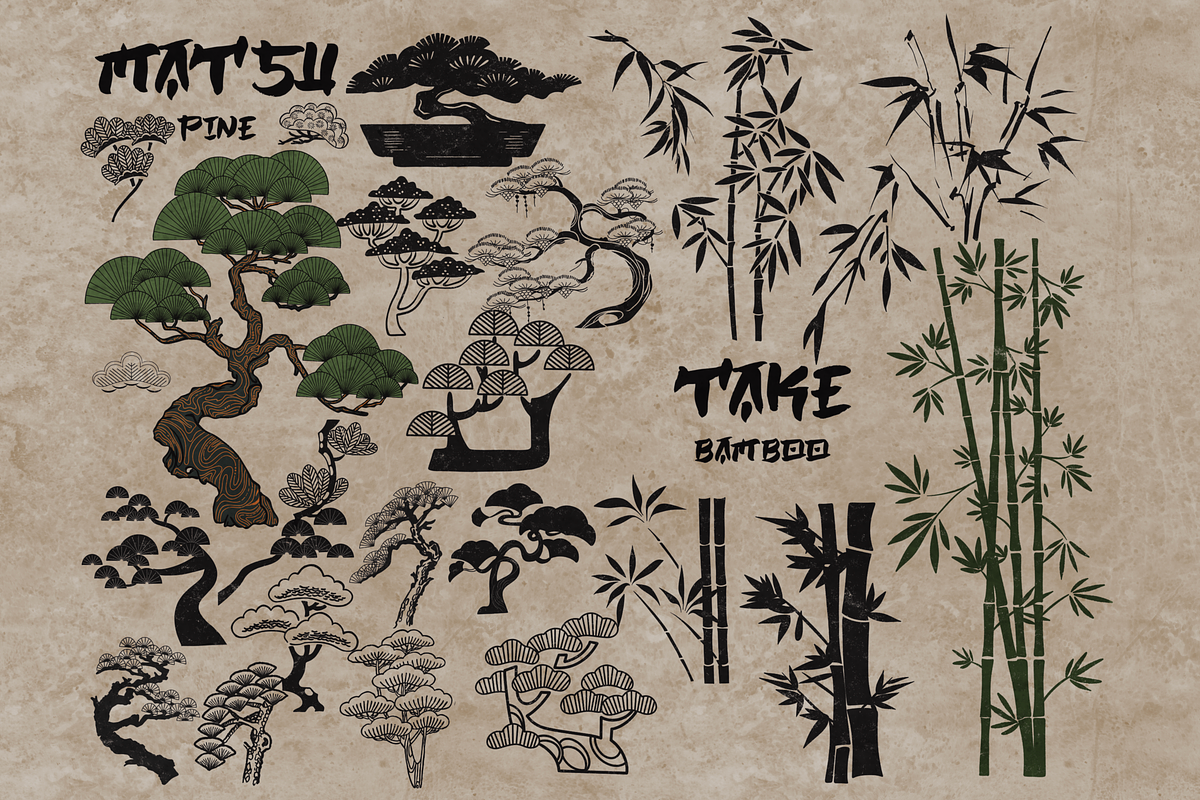 Japan traditional elements Procreate, a Brush Add-On by TheWhiteCatLab (Photo 19 of 20)
