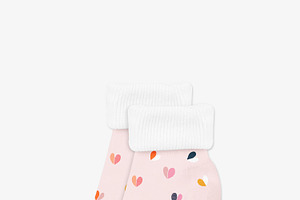 Non-slip Baby Socks Mock-ups Set