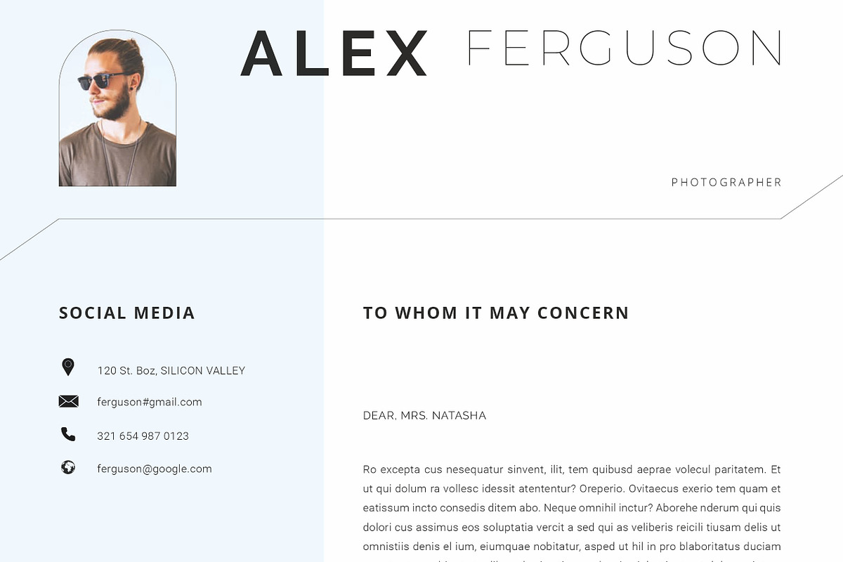 Resume Template / CV, a Resume Template by Peunayah (Photo 7 of 8)