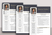 Resume Template + Cover Letter CV, a Resume Template by Klamp Studio (Thumbnail 4 of 8)