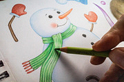 Winter Wonderland Clipart, a Seasonal Illustration by AnitaPol (Thumbnail 3 of 20)