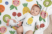 Watercolor Fruit with & without Face, a Food Illustration by Ashley Katrina (Thumbnail 10 of 10)