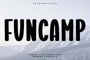 Funcamp, a Script Font by InermediaSTUDIO (Thumbnail 1 of 7)