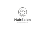 Hair Salon Logo, a Branding & Logo Template by WellMadePixel (Thumbnail 3 of 5)