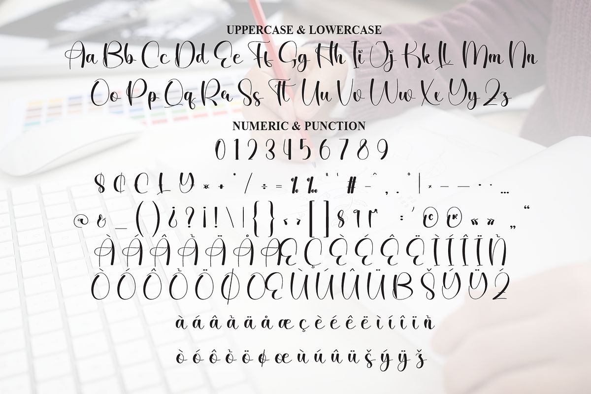 Grading | Script Font, a Handwritten Font by Scratchones (Photo 7 of 9)