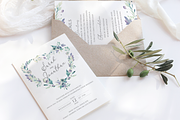 Mountain Summer 6 Piece Wedding Set, an Invitation Template by R Whitehurst Design (Thumbnail 1 of 6)