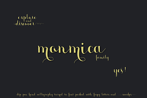 Monmica Font Family