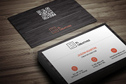 Clean Wooden Business Card, a Business Card Template by bouncy (Thumbnail 2 of 4)