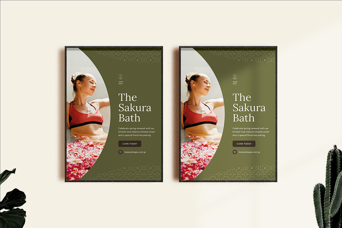 Kazenote - Poster Template, a Print Template by Fannan Studio (Photo 3 of 3)