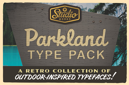 Parkland Type Pack | Retro Outdoors!