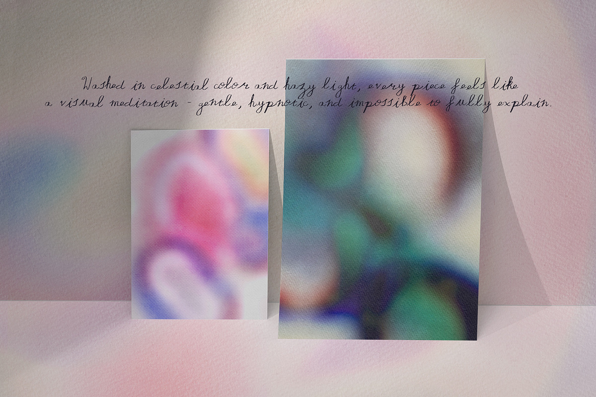 Spiritual Abstract Aura Backgrounds, a Background Graphic by SunnyAfternoons (Photo 9 of 15)