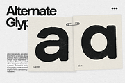 GC Godthem - Display Grunge Sans, a Sans Serif Font by Glyphonic (Thumbnail 6 of 15)