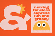 Bugky Groft - Bold Retro Sans, a Sans Serif Font by timelesstype.co (Thumbnail 14 of 15)