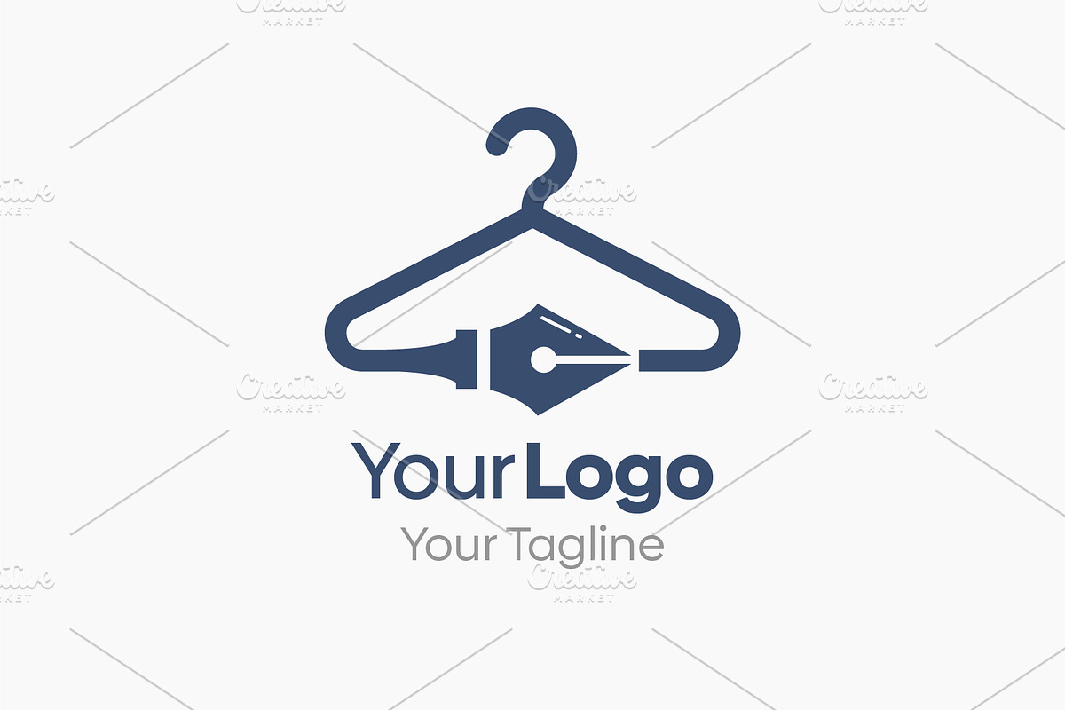 Writer Fashion Logo Template, a Branding & Logo Template by Grapixy (Photo 2 of 3)